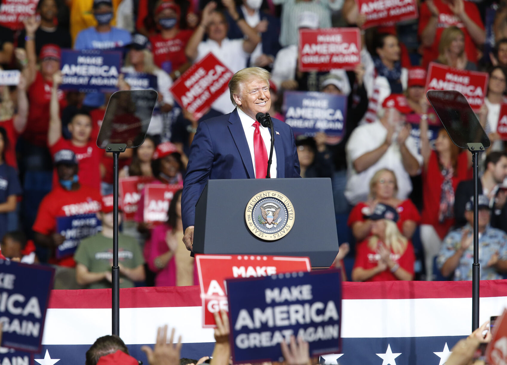 Trump in Tulsa: President attacks China, Biden, others and touts U.S. heritage, improving economy